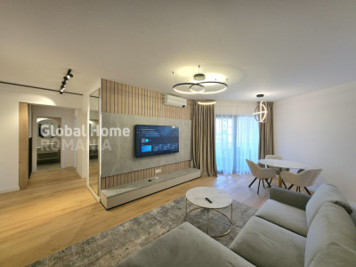 First Rent | Herastrau Park View | 2 Rooms+Terrace+Parking | Designer Finishes
