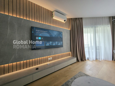 First Rent | Herastrau Park View | 2 Rooms+Terrace+Parking | Designer Finishes