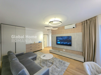First Rent | Herastrau Park View | 2 Rooms+Terrace+Parking | Designer Finishes