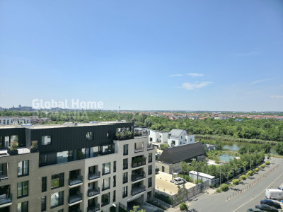 Open View 3 Rooms Penthouse + Terrace 16SQM | H Pipera Lake - Porsche Nord 